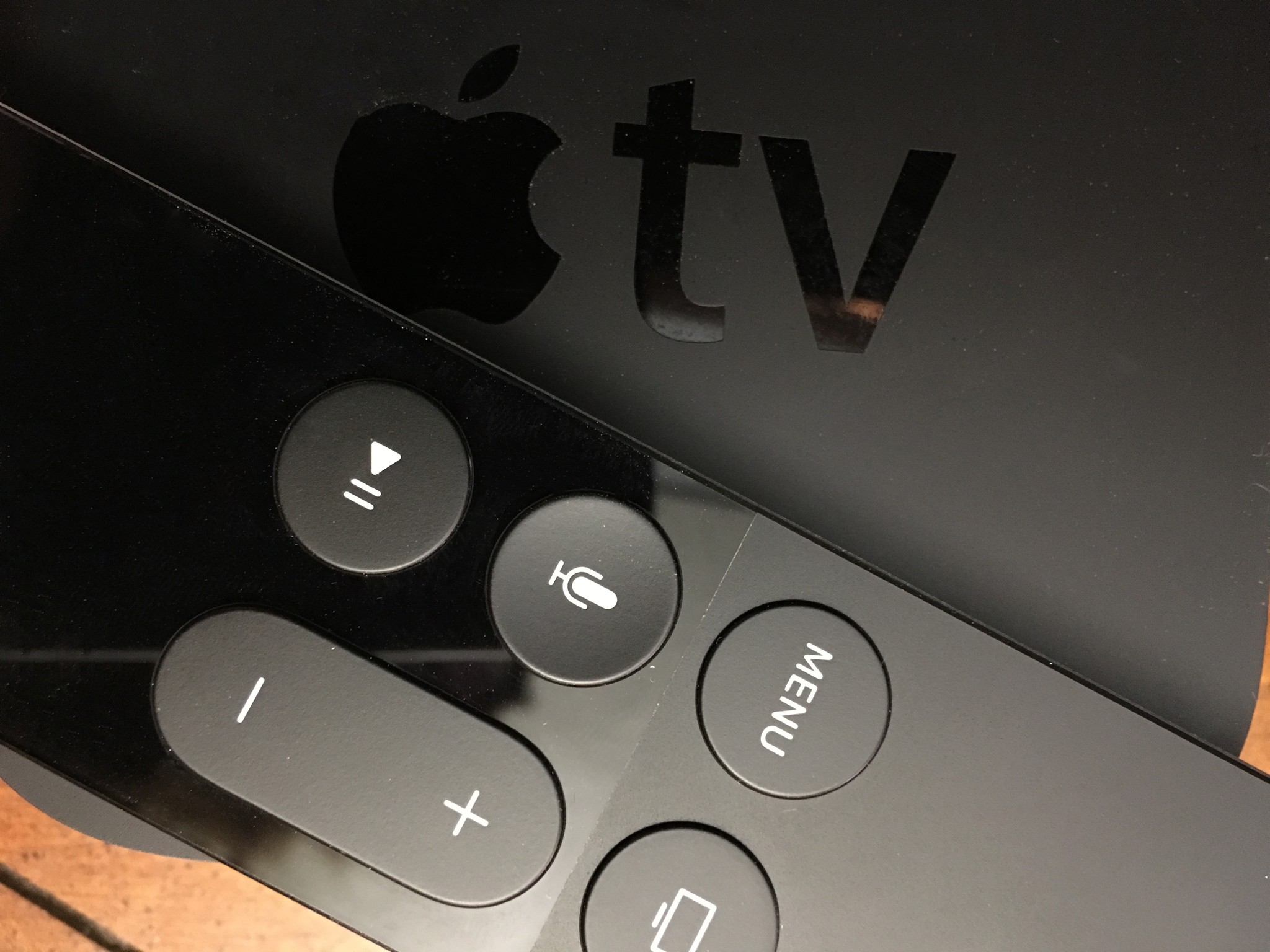 Apple TV Remote and box