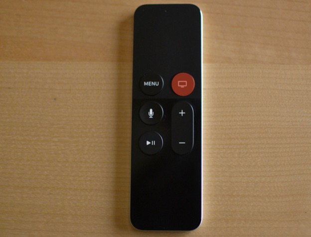 Кнопка Home на пульте Siri Remote