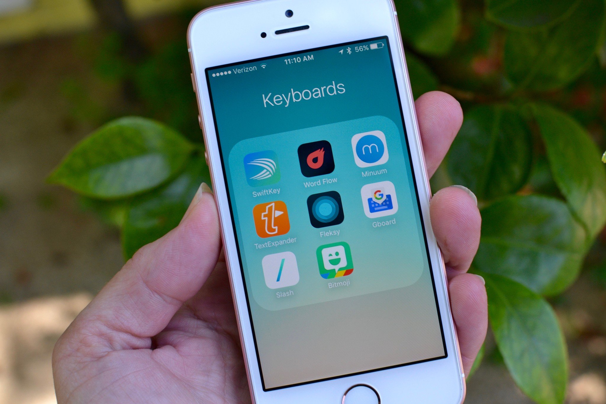 Third-party keyboards on the iPhone