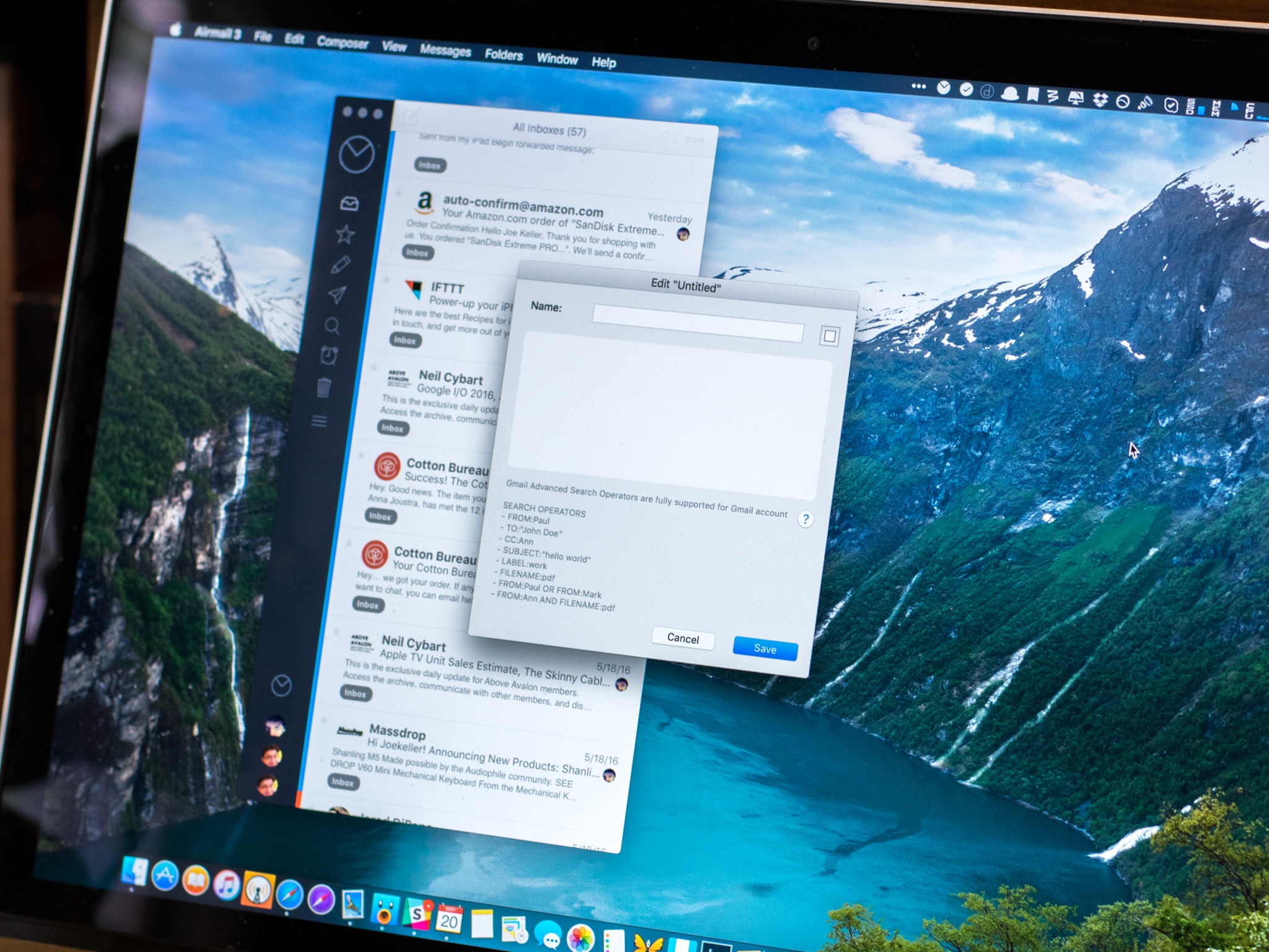 Airmail for Mac picks up Smart Folders, VIP contacts, and more