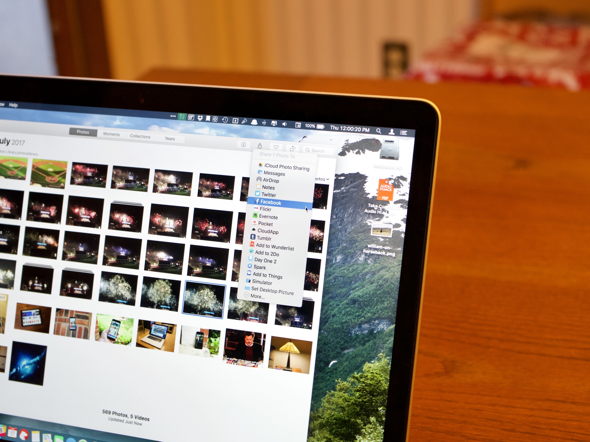 How to share pictures and videos in Photos for Mac