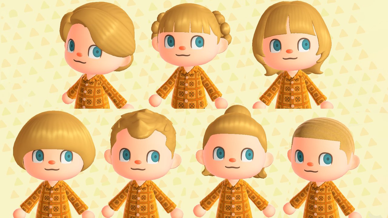 Animal Crossing New Horizons hair — All hairstyles and hair ...